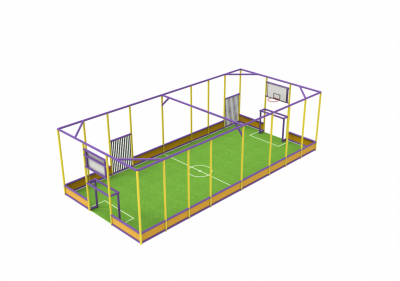 FOOTBALL & BASKETBALL PITCH
